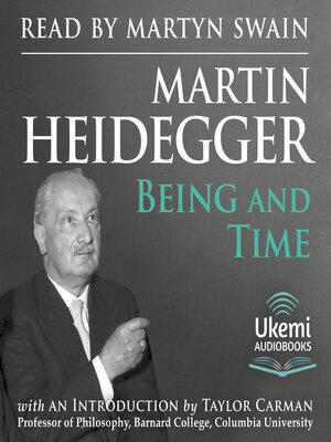 cover image of Being and Time